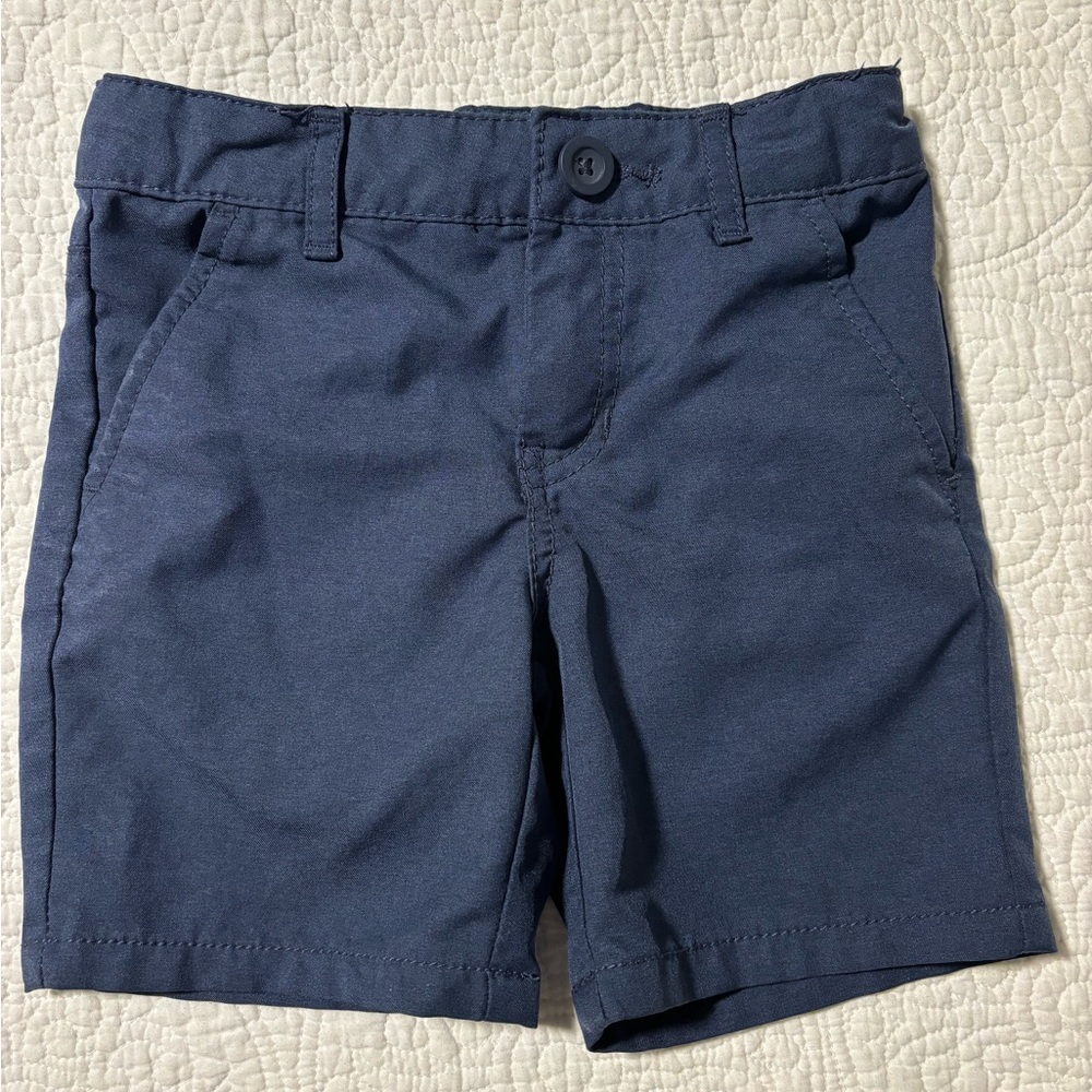 EUC- Kids sz 4 Navy Blue Shorts: dressy performance material